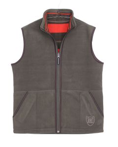 Gilet en polaire contre collé reversible 125141U001