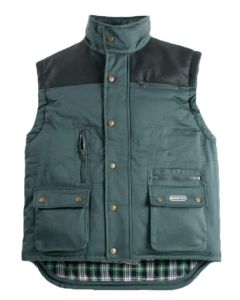 Gilet sans manches bi - matière 420501U001