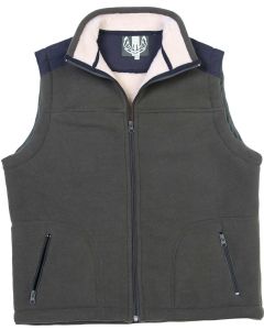 Gilet sans manches en polaire contre collé 623301U001