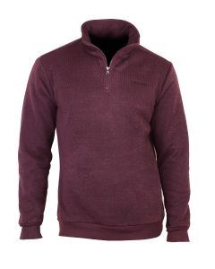 Sweat col montant zippé en polaire CHARLY1