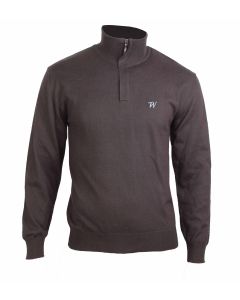 Pull col montant zippé PLUG1B