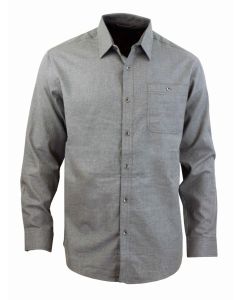 Chemise manches longues en flanelle de coton BENOIT1